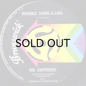 画像2: THE EMPERORS / KARATE BOOGALOO MUMBLE SHING-A- LING (45's) (2)
