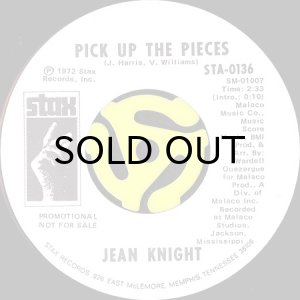 画像2: JEAN KNIGHT / HELPING MAN b/w PICK UP THE PIECES (45's) (WHITE PROMO) (2)