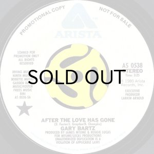画像2: GARY BARTZ / AFTER THE LOVE HAS GONE (45's) (WHITE PROMO) (2)