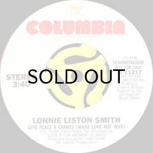 画像2: LONNIE LISTON SMITH / GIVE PEACE A CHANCE (45's) (WHITE PROMO) (2)