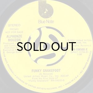 画像2: ALPHONZE MOUZON / FUNKY SNAKEFOOT (45's) (PROMO) (2)
