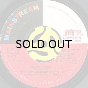 画像2: THE DON BURROWS QUARTET / SWEET EMMA (45's) (2)