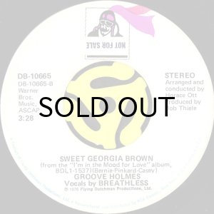 画像2: GROOVE HOLMES / I'M IN THE MOOD FOR LOVE b/w SWEET GEORGIA BROWN (45's) (2)