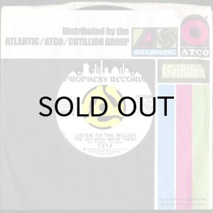 画像3: TATA / LISTEN TO THE MELODY (THE HOT ROCK MOVIE THEME) (45's) (WHITE PROMO) (3)