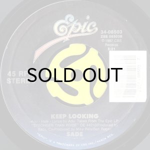 画像2: SADE / TURN MY BACK ON YOU b/w KEEP LOOKING (45's) (2)