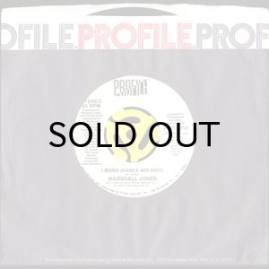 画像3: MARSHALL JONES / I BURN (45's) (WHITE PROMO) (3)