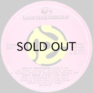 画像3: LOOSE BRUCE & A.R.C. MOE ROCK / SHE'S A BRICKHOUSE (GIVE IT UP) b/w PIC UP ON THIS (45's) (3)