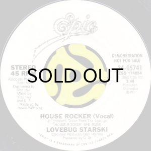 画像1: LOVE BUG STARSKI / HOUSE ROCKER (45's) (WHITE PROMO) (1)