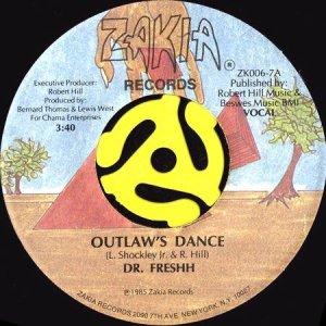 画像1: DR. FRESHH / OUTLAW'S DANCE (45's) (1)