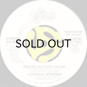 画像2: LOVE BUG STARSKI / HOUSE ROCKER (45's) (WHITE PROMO) (2)