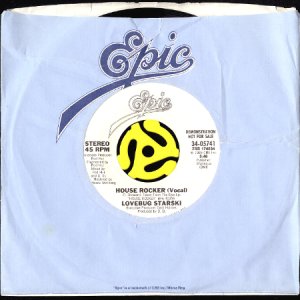 画像3: LOVE BUG STARSKI / HOUSE ROCKER (45's) (WHITE PROMO) (3)
