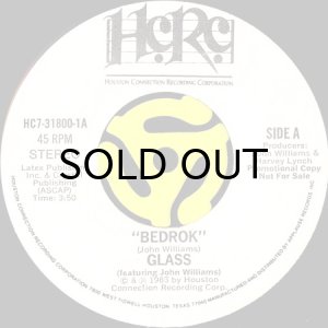 画像2: GLASS / BEDROK (45's) (WHITE PROMO) (2)