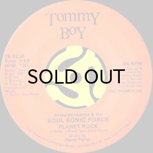 画像2: AFRIKA BAMBAATAA & THE SOUL SONIC FORCE / PLANET ROCK (45's) (ORANGE) (2)