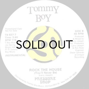 画像2: PRESSURE DROP / ROCK THE HOUSE (YOU'LL NEVER BE) (45's) (WHITE PROMO) (2)