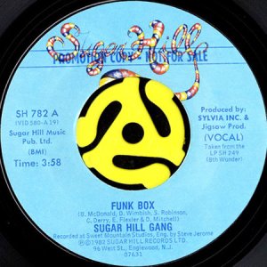 画像1: SUGARHILL GANG / FUNK BOX (45's) (PROMO) (1)