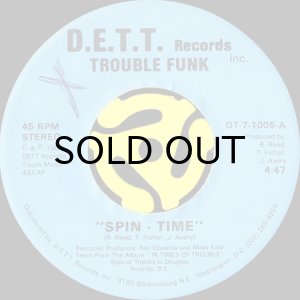 画像1: TROUBLE FUNK / SPIN-TIME (45's) (1)