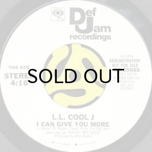 画像2: L.L. COOL J / I CAN GIVE YOU MORE (45's) (WHITE PROMO) (2)