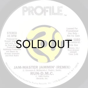 画像1: RUN-D.M.C. / JAM-MASTER JAMMIN' (REMIX) (45's) (WHITE PROMO) (1)