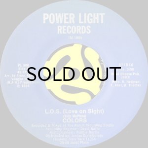 画像1: COLORS / L.O.S. (LOVE ON SIGHT) (45's) (1)