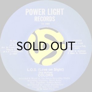 画像2: COLORS / L.O.S. (LOVE ON SIGHT) (45's) (2)