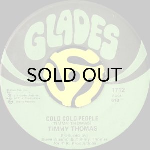 画像2: TIMMY THOMAS / LET ME BE YOUR EYES b/w COLD COLD PEOPLE (45's) (2)