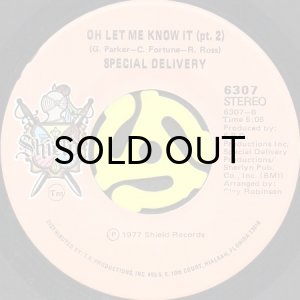 画像2: SPECIAL DELIVERY / OH LET ME KNOW IT (45's) (2)
