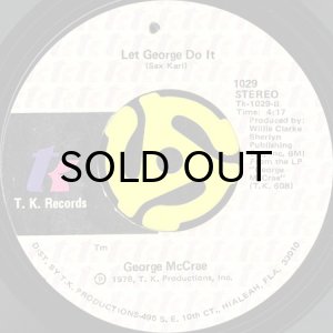 画像2: GEORGE McCRAE / LET'S DANCE (PEOPLE ALL OVER THE WORLD) (45's) (2)
