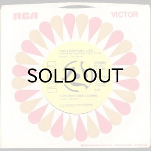 画像3: TWO'S COMPANY, LTD. / GIVE HER YOUR LOVING (45's) (3)