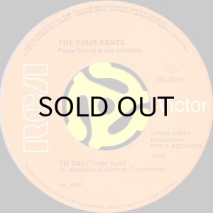 画像3: THE FOUR KENTS / TU SAI b/w SING A RAINBOW - LOVE IS BLUE (45's) (3)