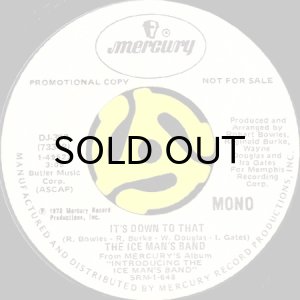 画像2: THE ICE MAN'S BAND / I WANNA BE WHERE YOU ARE (45's) (WHITE PROMO) (2)