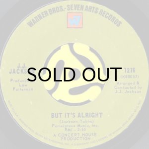 画像1: J.J. JACKSON / BUT IT'S ALRIGHT b/w AIN'T TOO PROUD TO BEG (45's) (1)