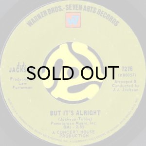 画像1: J.J. JACKSON / BUT IT'S ALRIGHT b/w AIN'T TOO PROUD TO BEG (45's) (1)