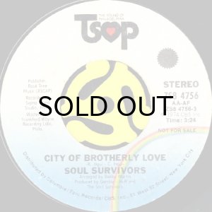 画像2: SOUL SURVIVORS / CITY OF BROTHERLY LOVE (45's) (PROMO) (2)