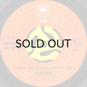 画像2: ESSENCE / RELAX, IT'S JUST LIKE DANCIN' b/w STANDIN' HERE WITH MY LOVE WIDE OPEN (45's) (2)