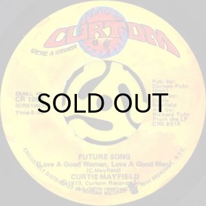 画像2: CURTIS MAYFIELD / CAN'T SAY NOTHIN' b/w FUTURE SONG (45's) (2)