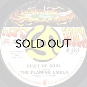 画像2: THE FLAMING EMBER / MIND, BODY AND SOUL b/w FILET DE SOUL (45's) (2)