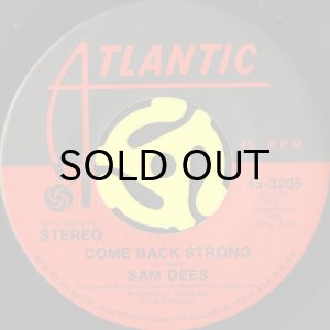 画像2: SAM DEES / WORN OUT BROKEN HEART b/w COME BACK STRONG (45's) (2)