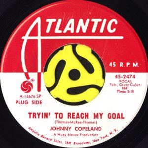 画像1: JOHNNY COPELAND / TRYIN' TO REACH MY GOAL b/w  IF LOVE IS YOUR FRIEND (45's) (1)