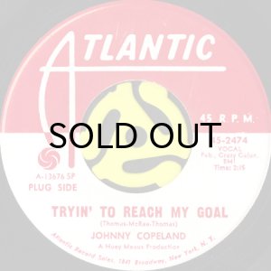 画像1: JOHNNY COPELAND / TRYIN' TO REACH MY GOAL b/w  IF LOVE IS YOUR FRIEND (45's) (1)