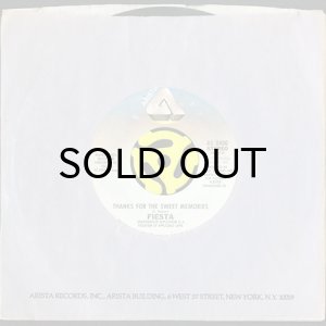 画像3: FIESTA / THANKS FOR THE SWEET MEMORIES b/w ONE MORE CHANCE (45's) (3)