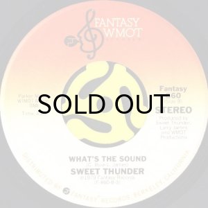 画像2: SWEET THUNDER / I LEAVE YOU STRONGER b/w WHAT'S THE SOUND (45's) (2)