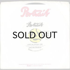 画像3: THE McCRARYS / LOST IN LOVING YOU (45's) (WHITE PROMO) (3)