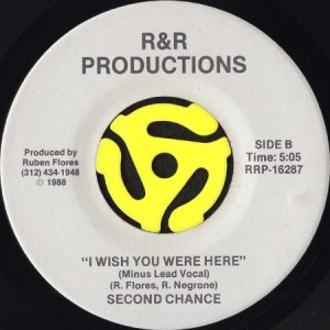 画像2: SECOND CHANCE / I WISH YOU WERE HERE (45's) (2)