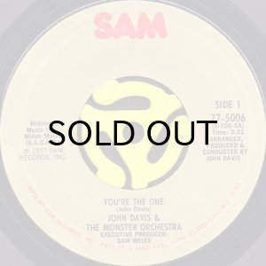 画像1: JOHN DAVIS & THE MONSTER ORCHESTRA / YOU'RE THE ONE b/w THE MAGIC IS YOU (45's) (1)