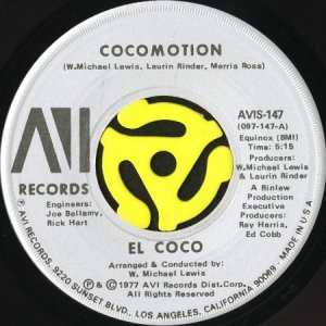 画像1: EL COCO / COCOMOTION b/w LOVE TO THE WORLD (45's) (1)