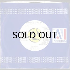 画像3: LOWRELL / YOU'RE PLAYING DIRTY (45's) (WHITE PROMO) (3)