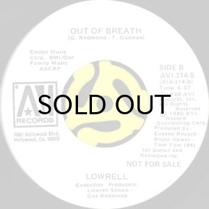 画像2: LOWRELL / YOU'RE PLAYING DIRTY (45's) (WHITE PROMO) (2)