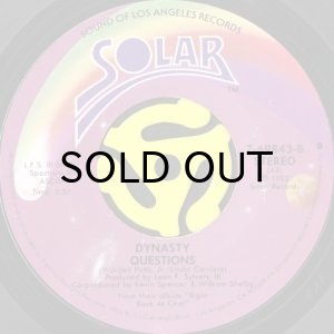 画像2: DYNASTY / CHECK IT OUT b/w QUESTIONS (45's) (2)