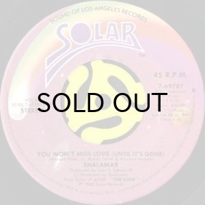 画像2: SHALAMAR / OVER AND OVER b/w YOU WON'T MISS LOVE (UNTIL IT'S GONE) (45's) (2)