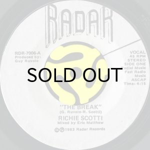 画像1: RICHIE SCOTTI / THE BREAK (45's) (1)